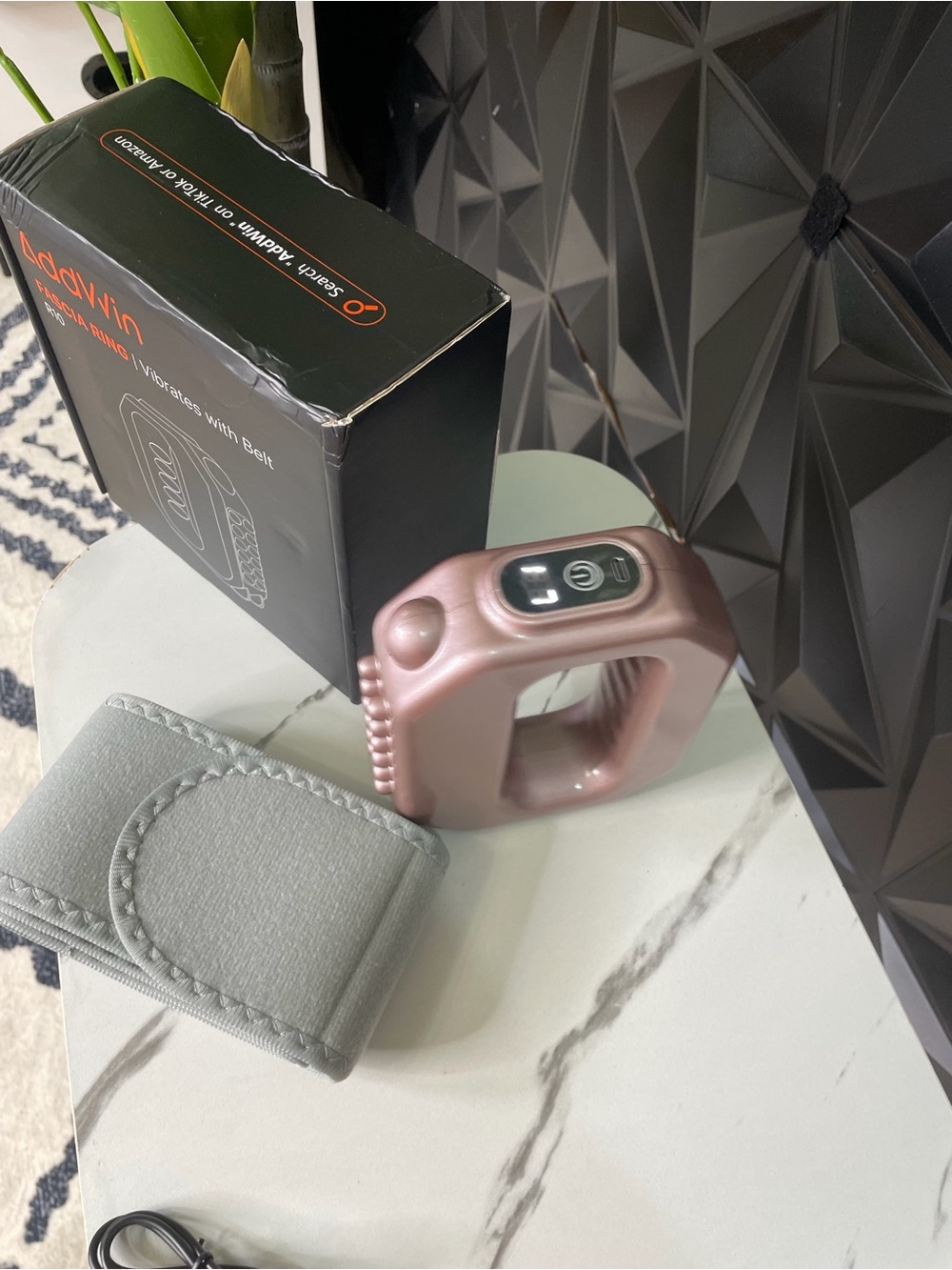 🔥Rose Gold Handheld Muscle Massager Wearable